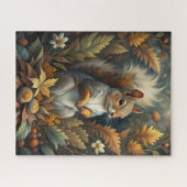 かわいいリス ジグソーパズル (横)