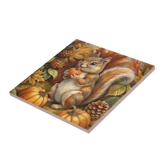 かわいいリス タイル (側面)