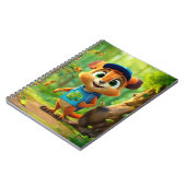 かわいいリス ノートブック (左側)