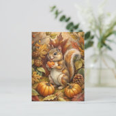 かわいいリス ポストカード (スタンド正面)