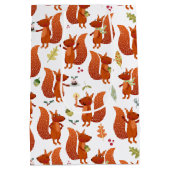 かわいいリス ミディアムペーパーバッグ (裏面)