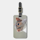かわいいリス ラゲッジタグ (正面縦)