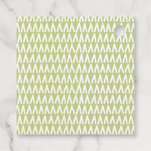 かわいいリトルアーティストクレヨンおもしろいレインボーベビーシャワー フェイバータグ (裏面)