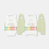 かわいいリトルアーティストクレヨンレインボーエイジ誕生日 フェイバーボックス (折り畳みなし)