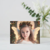 かわいいリトルエンジェルのホリデーポストカードのセット シーズンポストカード (スタンド正面)