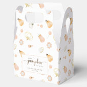 かわいいリトルカボチャ子供部屋ベビーガールシャワー フェイバーボックス (オープン)