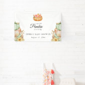 かわいいリトルカボチャ秋ベビーシャワー 横断幕 (インサイチュ)