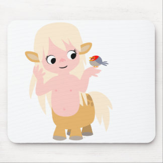 かわいいリトルカートゥーレスマウスパッド マウスパッド