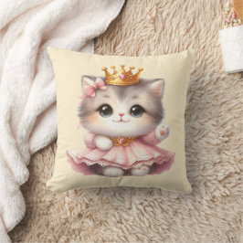 かわいいリトルキッテンプリンセス クッション