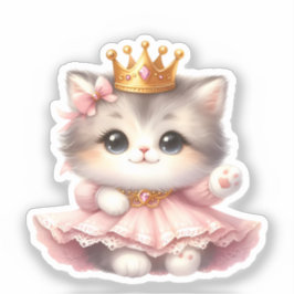 かわいいリトルキッテンプリンセス シール