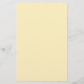 かわいいリトルキツネオンイエロー 便箋 (裏面)