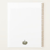 かわいいリトルキツネプランナー プランナー手帳 (裏面)