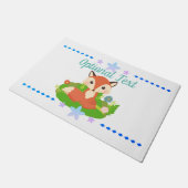 かわいいリトルキツネ ドアマット (アングル)