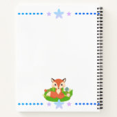 かわいいリトルキツネ ノートブック (裏面)