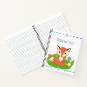 かわいいリトルキツネ ノートブック (内部)