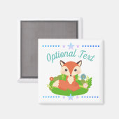 かわいいリトルキツネ マグネット (正面/裏面)