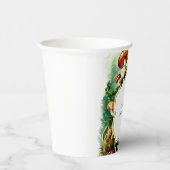 かわいいリトルキノコ誕生日 紙コップ (右)