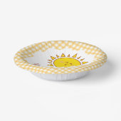 かわいいリトルサンシャインキッズハッピーバースデーパーティー ペーパーボウル (傾斜あり)