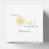 かわいいリトルサンシャイン1歳の誕生日 フェイバーボックス (上部)