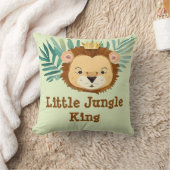 かわいいリトルジャングルライオン誕生日 クッション (ブランケット)