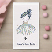 かわいいリトルバレリーナプリンセスバースデーパーティー