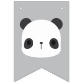 かわいいリトルパンダベア誕生日バンティングフラッグ バンティングフラッグ (第1の旗)