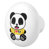 かわいいリトルパンダ セラミックノブ (右)