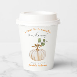 かわいいリトルパンプキンがやってくる ベイビーシャワー 紙コップ