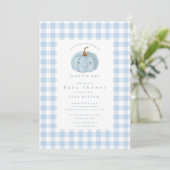 かわいいリトルパンプキンベイビーシャワー 招待状 (スタンド正面)