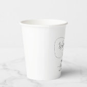 かわいいリトルビーベイビーシャワー 紙コップ (右)
