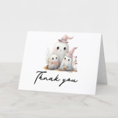 かわいいリトルブーちゃんの最初のハロウィン！ベイビーシャワー🎃👻 招待状