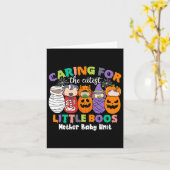 かわいいリトルブースのマザーをケアすること カード (黄色い花)