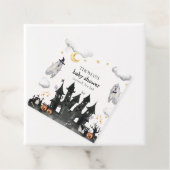 かわいいリトルブー幽霊ハウスベビーシャワー フェイバータグ (インサイチュ)