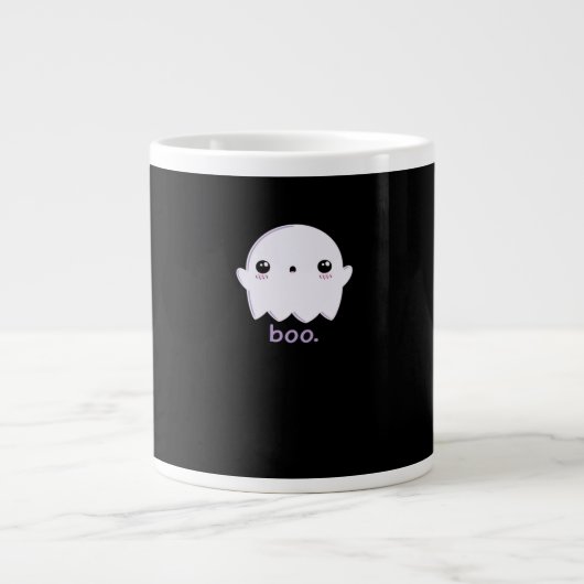 かわいいリトルブー・ハロウィン ジャンボコーヒーマグカップ (正面)