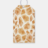 かわいいリトルベビーキリンありがとう ギフトタグ (裏面)