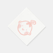 かわいいリトルベビー スタンダードカクテルナプキン (角)