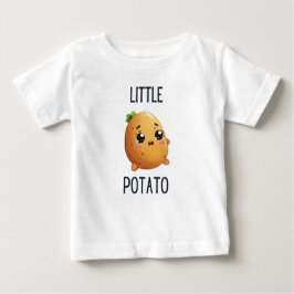 かわいいリトルポテトベビーシャツ ベビーTシャツ