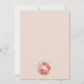 かわいいリトルメロン　どんな年齢の誕生日 サンキューカード (裏面)