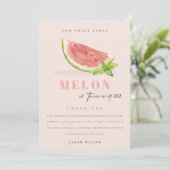 かわいいリトルメロン 誕生日おめでとう いつまでも サンキューカード (スタンド正面)