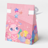 かわいいリトルモンスター子供の誕生日 フェイバーボックス (裏面サイド)