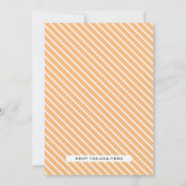 かわいいリトルライオンアシカ 招待状 (裏面)