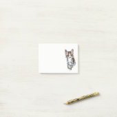 かわいいリトル虎猫子猫for猫好き ポストイット (デスク上)