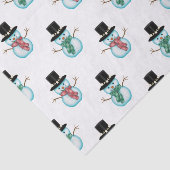 かわいいリトル雪だるまホリデーアート 薄葉紙 (詳細)