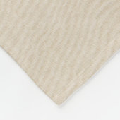 かわいいリネンルックキャット傘の毛モノグラムの布 フリースブランケット (角)