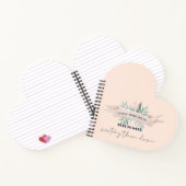 かわいいリビングあなたの夢の引用文思い出を記念 ノートブック (内部)