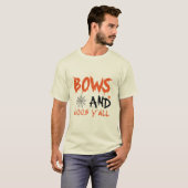 かわいいリボンのブー&ブス ハロウィン Tシャツ (正面フル)