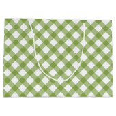 かわいいリンゴのフルーツパーティー ラージペーパーバッグ (裏面)