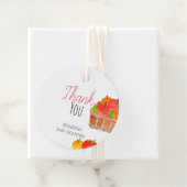 かわいいリンゴの誕生日キッズパーティーの好意ラベル フェイバータグ (インサイチュ)