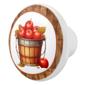 かわいいリンゴ愛好家のキッチン セラミックノブ (右)