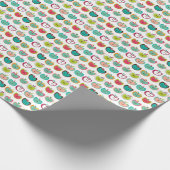 かわいいリンゴ柄 ラッピングペーパー (角)